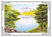 湖光山色